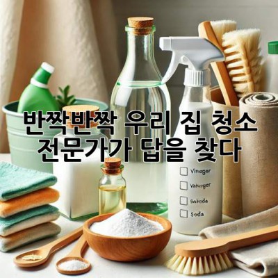 ✨반짝반짝✨ 우리 집, 청소 전문가가 답을 찾다! 🏡🏢🧼
