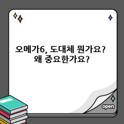 오메가6 지방산 완벽 가이드: 건강에 미치는 영향과 효과적인 섭취법