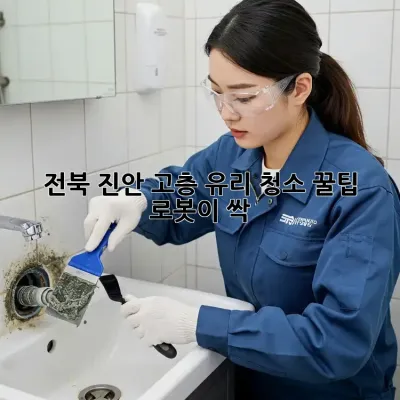 전북 진안 고층 유리 청소 꿀팁 🧽✨ 로봇이 싹!
