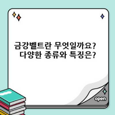 금강벨트 완벽 가이드: 선택부터 문제 해결까지 A to Z