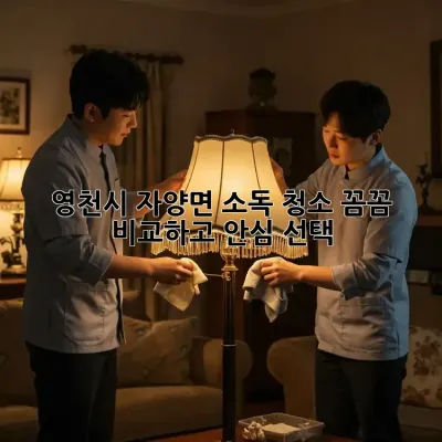 영천시 자양면 소독 청소, 꼼꼼 비교하고 안심 선택! 🏡✨