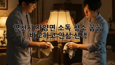 영천시 자양면 소독 청소, 꼼꼼 비교하고 안심 선택! 🏡✨