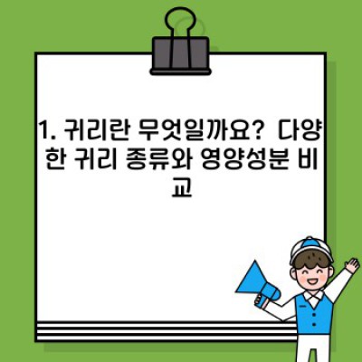 건강 듬뿍! 귀리 효능 제대로 알고 건강하게 챙겨먹자: 다이어트부터 혈관 건강까지!
